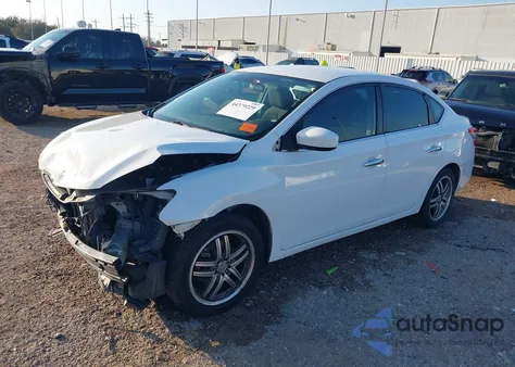 2015 Nissan Sentra Fe+ S/S/Sl/Sr/Sv z USA, uszkodzony, nr VIN 3N1AB7AP7FL659145